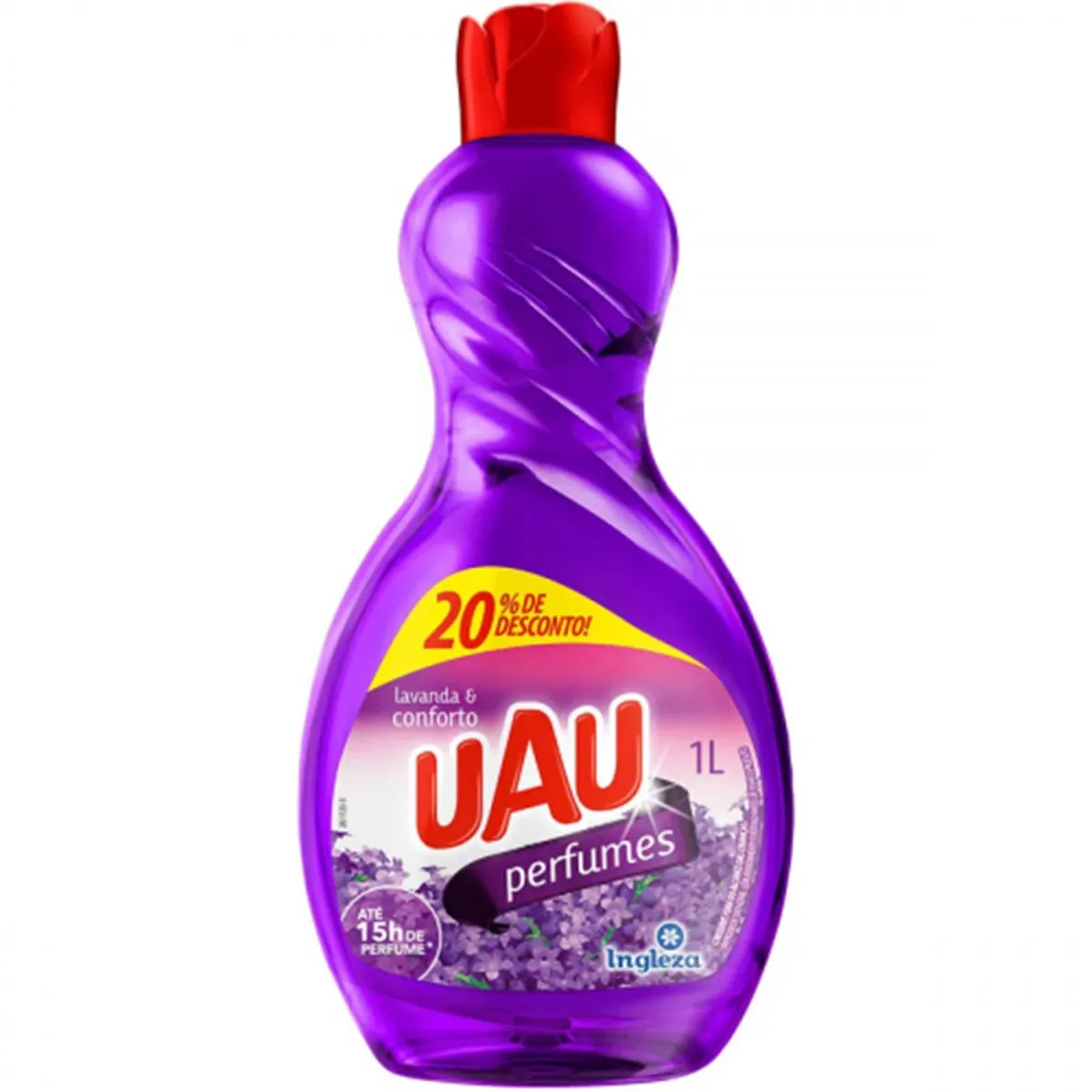 Limpador Perfumado Lavanda &amp; Conforto Uau Perfumes 1L Grátis 20% de Desconto