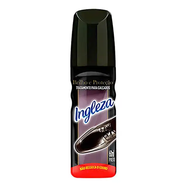 Polidor Liq Ingleza 60ml Preto