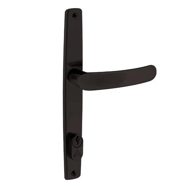 Fechadura Perfil F2400 22mm Preto Fosco Alianca