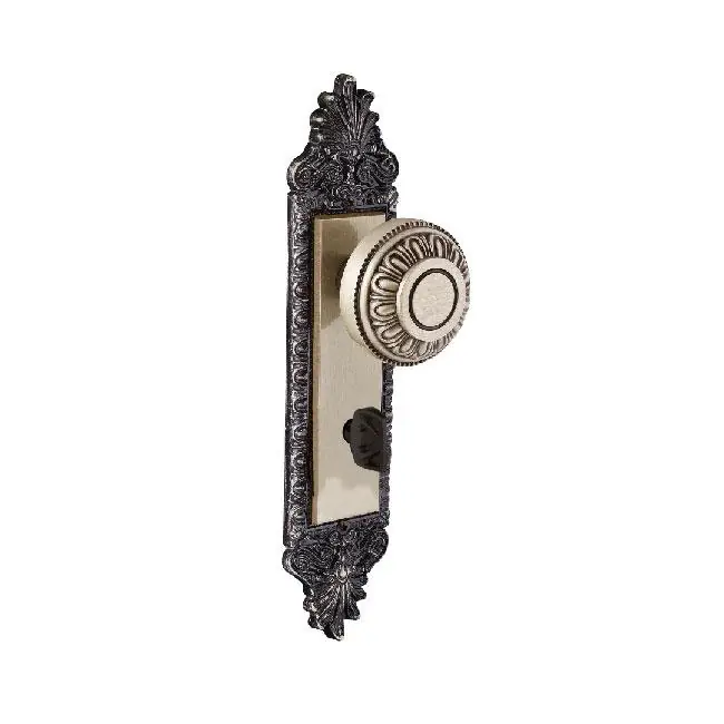 Fechadura Banheiro Colonial Bola S40mm Latonado Alianca