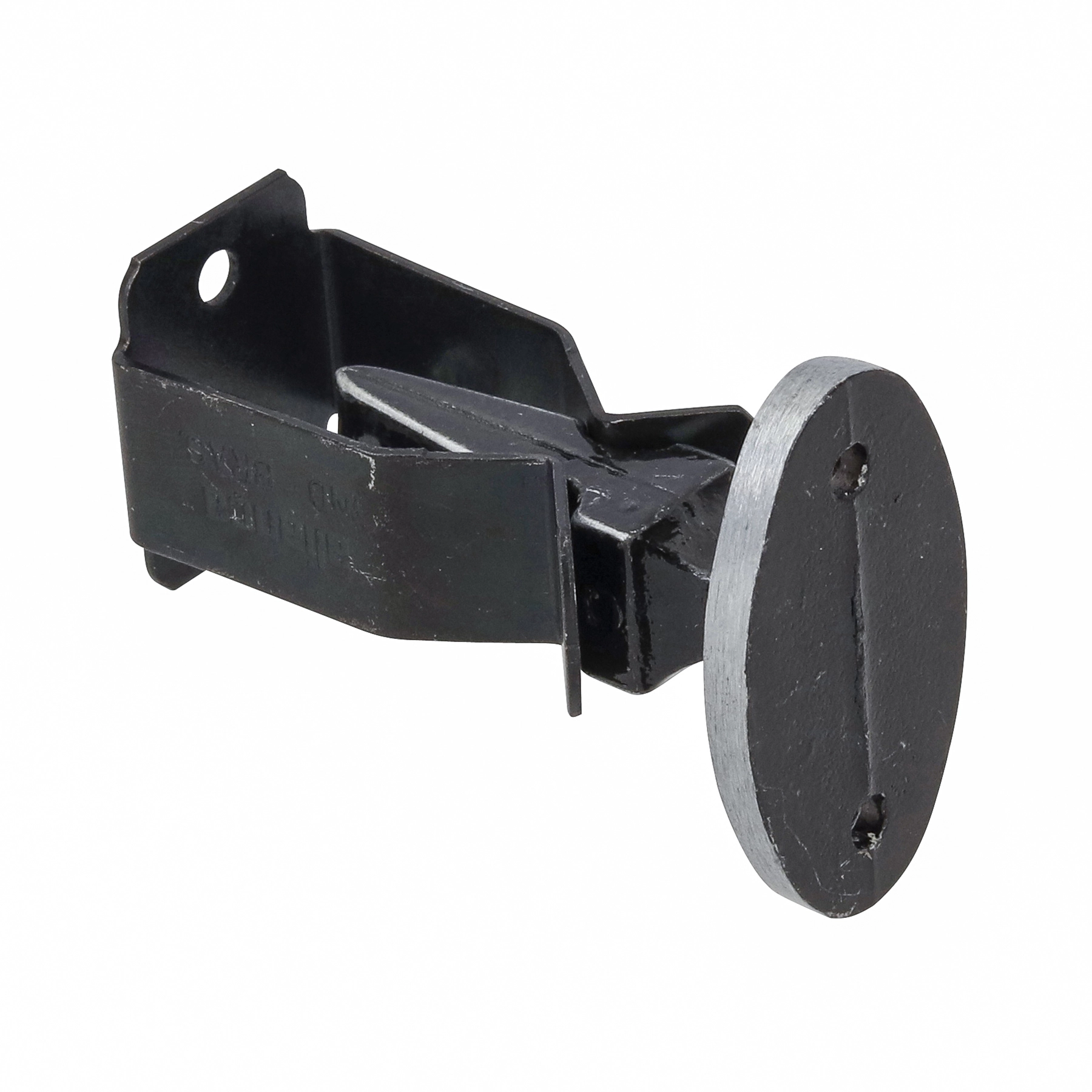 Prendedor para Porta de Parafusar Aço Preto Aliança