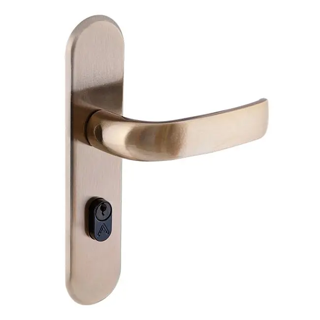 Fechadura Entrada Home Elegance S40 Bronze Latonado Alianca