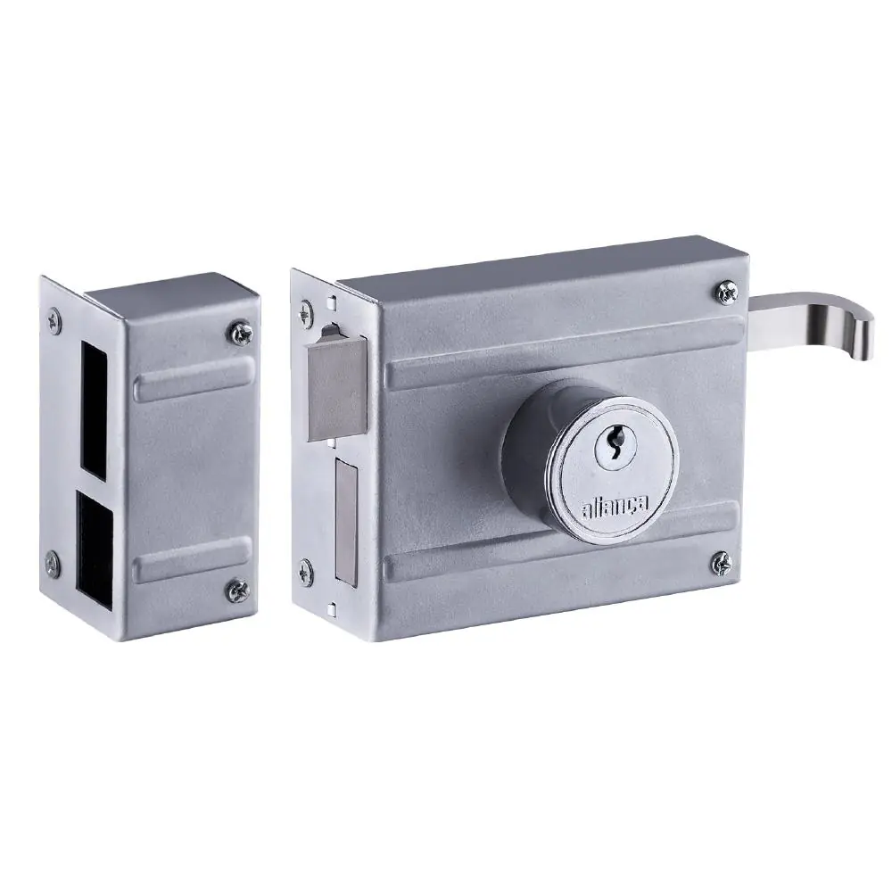 Fechadura Para Portao F1500 Tetra Prata Alianca