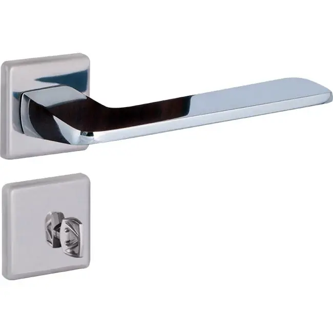 Fechadura Banheiro Ultra Line Roseta 55mm Cromado Alianca