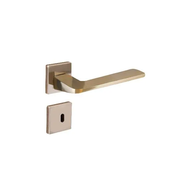 Fechadura Interna Ultra Line Roseta S40 Bronze Latonado Alianca