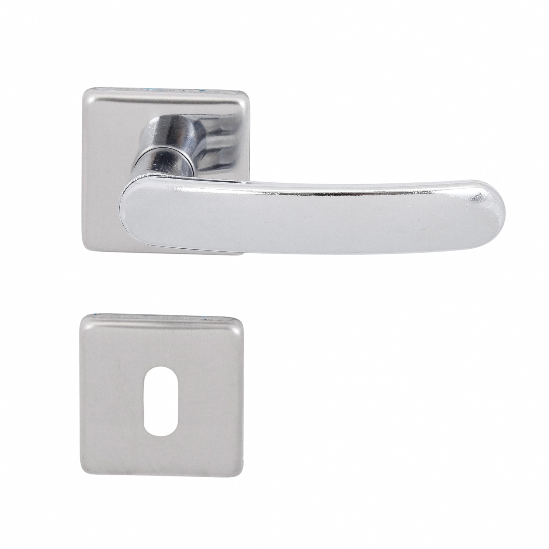 Fechadura Aliança para Porta Interna Polido 40mm Chave Simples Premium