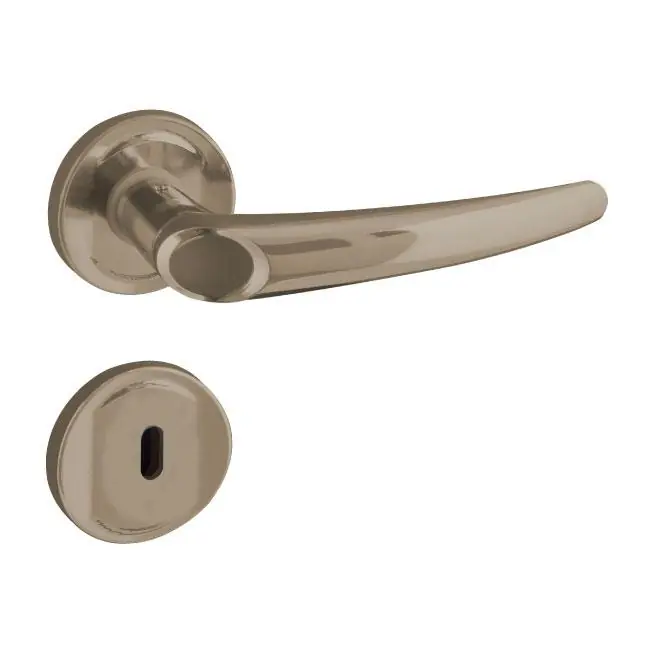 Fechadura Interna Joy Roseta 40mm Bronze Latonado Alianca