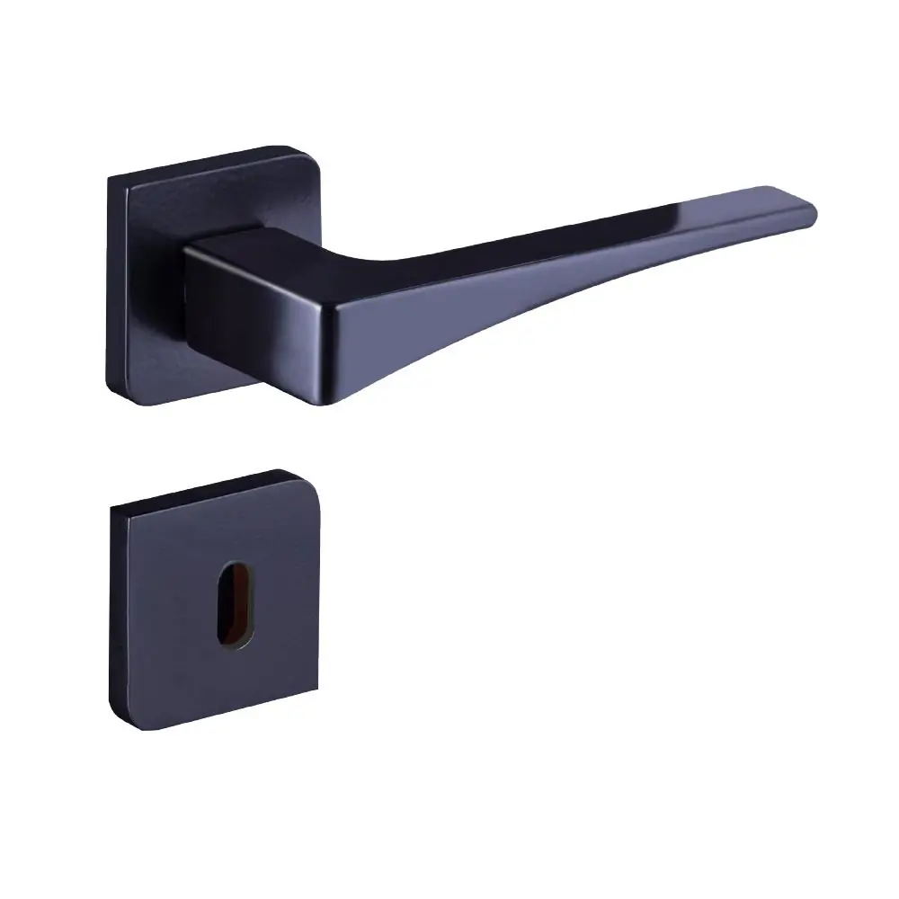 Fechadura Interna Roseta Maxx S40 Preto Fosco Alianca