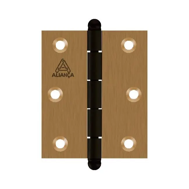 Dobradica  3" X 2.1/2 Blister Zincado Alianca