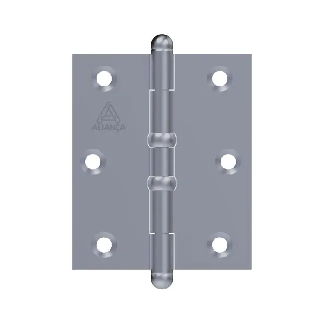 Dobradica Pino Bola E Anel 3" X 2.1/2 Blister Zincado Alianca