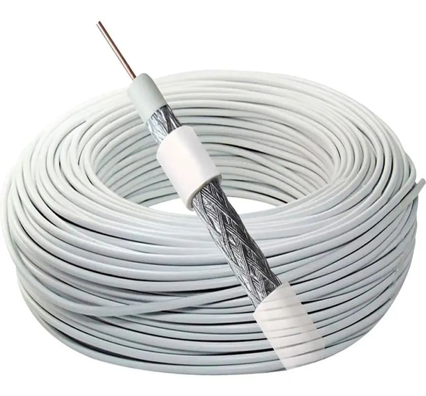 Cabo Coaxial Rge06 Malha 60% - 30 Metros