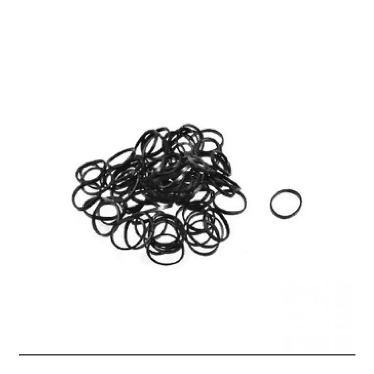 Cicley Elastico P/cabelo Medio Color C/5