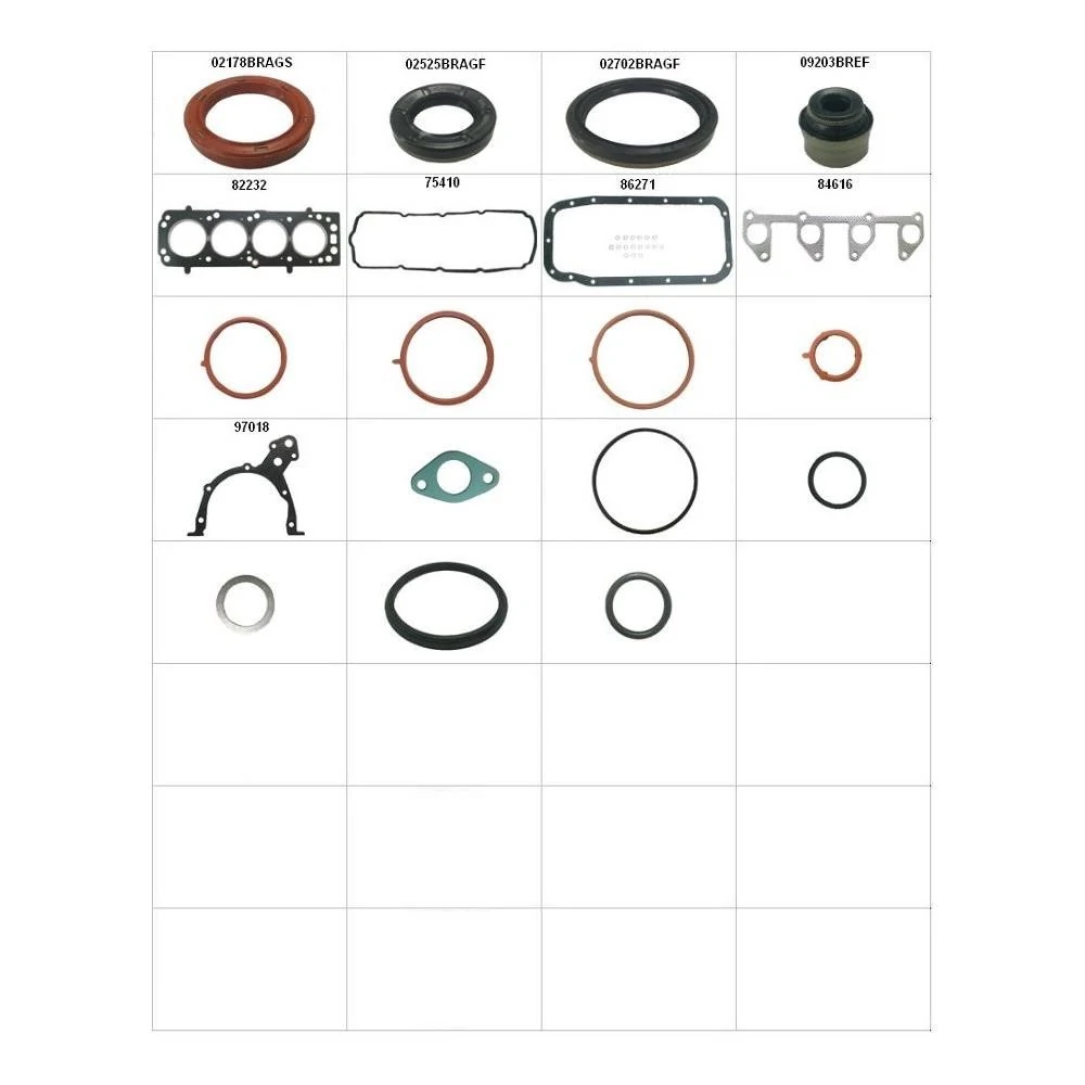 Jogo de Juntas do Motor Fibra com Retentor - SABO 80417FLEXR
