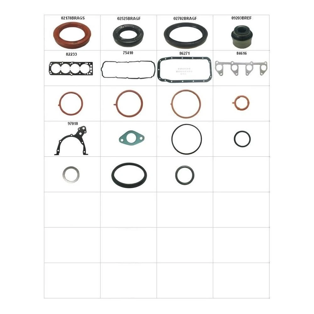 Jogo de Juntas do Motor CHEVROLET - GM ONIX/PRISMA Fibra com Retentor - SABO 80418FLEXR