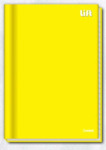 Caderno Brochurao 1/4 96fls Cd Amarelo