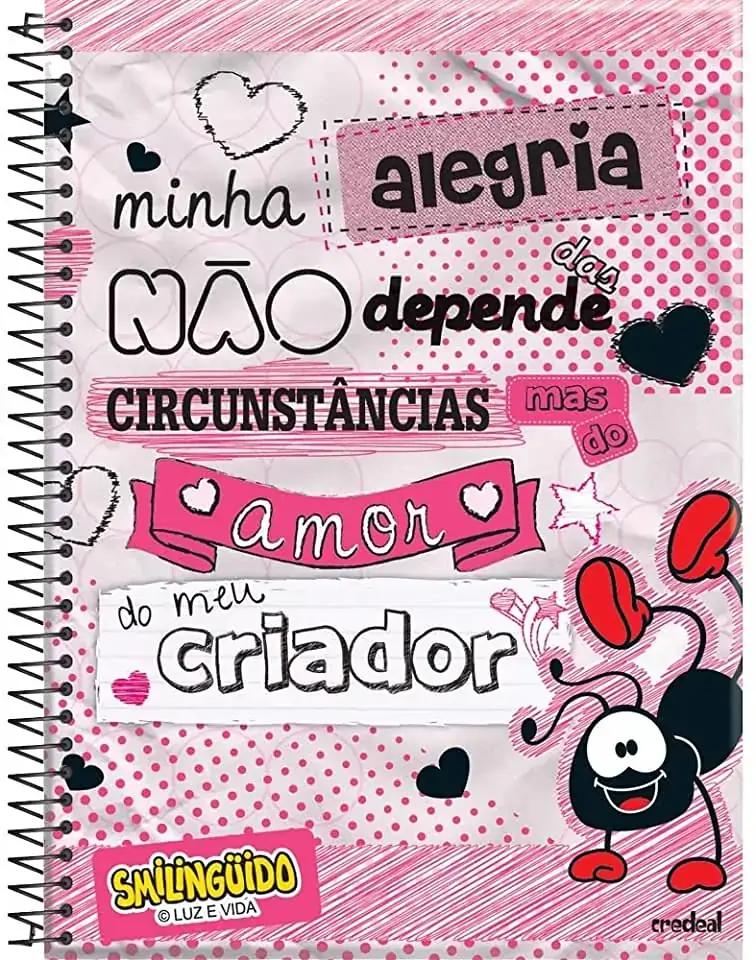 Caderno Credeal Smilinguido 96f