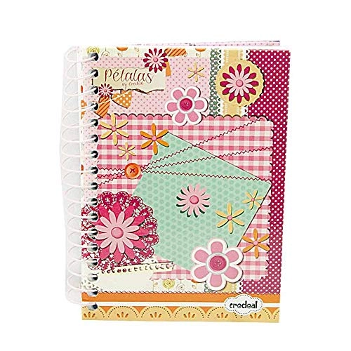 Caderno 1/8 Credeal Cd Petalas 96fl