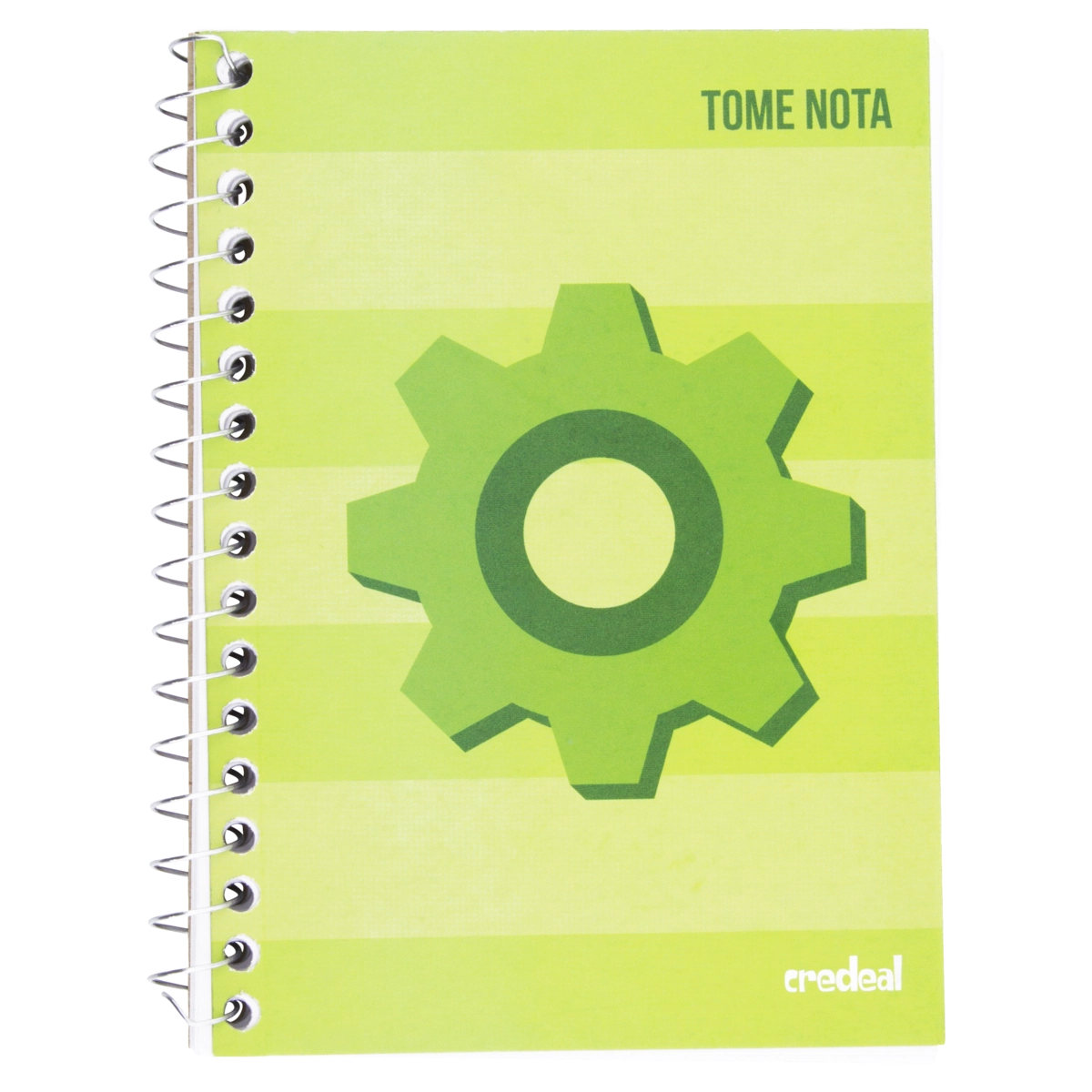 Caderneta Tome Nota Espiral Credeal 100mm X 140mm 96 Folhas