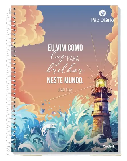 Caderno Pão Diario Teen Credeal 10 M 160f