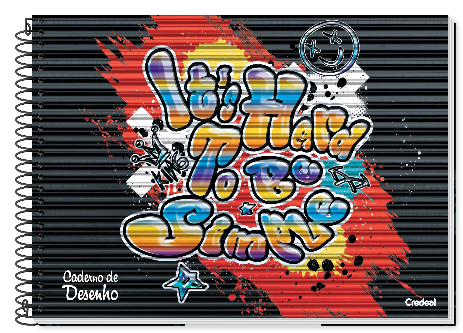 Caderno Esp Univ Cd Cartografia 80f My Collection Masculino 278642 Cre