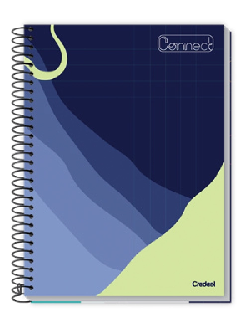 Caderno Disco Inteligente 80f G Connect 283196 Credeal