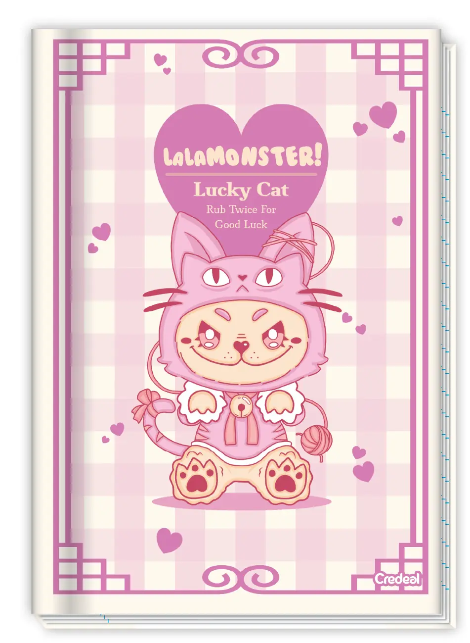 Caderno Broch 1 4 Cd Caligrafia 40f Lalamonster 372043 Credeal