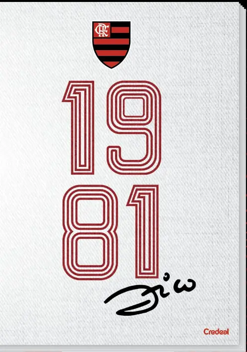 Caderno Broch 1 4 80f Flamengo 374788 Credeal
