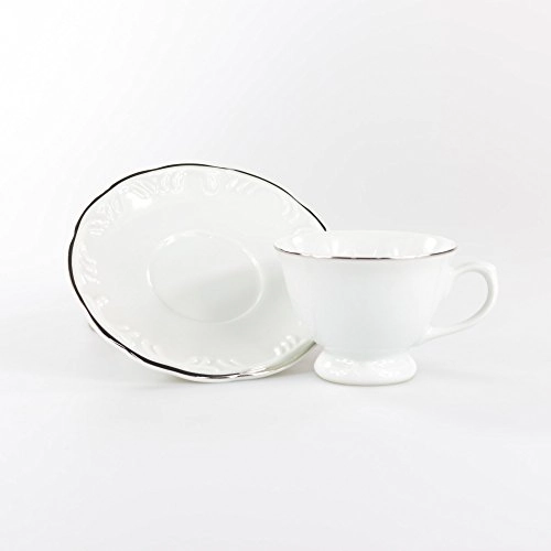 Xicara Cafe Schmidt Porcelana C/pires Mod.2