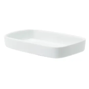 Travessa Retangular Porcelana 17x11x2,8cm