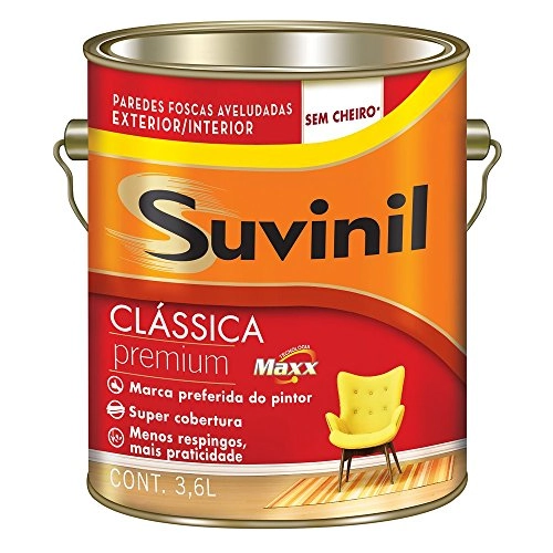 Latex Pva Maxx 3,6l Branco Suvini