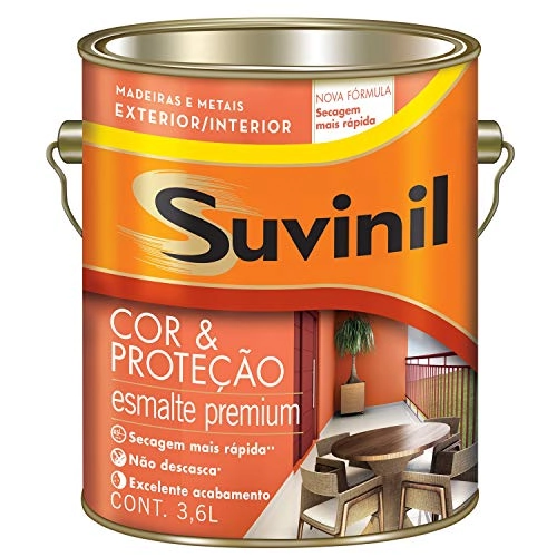 Esmalte Preto Fosco 3,6l Suvinil