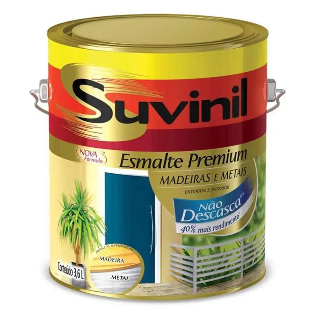 Tinta Esmalte Fosco Grafite Escuro 3,6 Litros Ref. 53404110