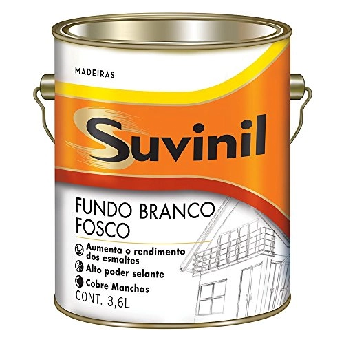 Fundo Preparador Fosco Branco 3,6 Litros