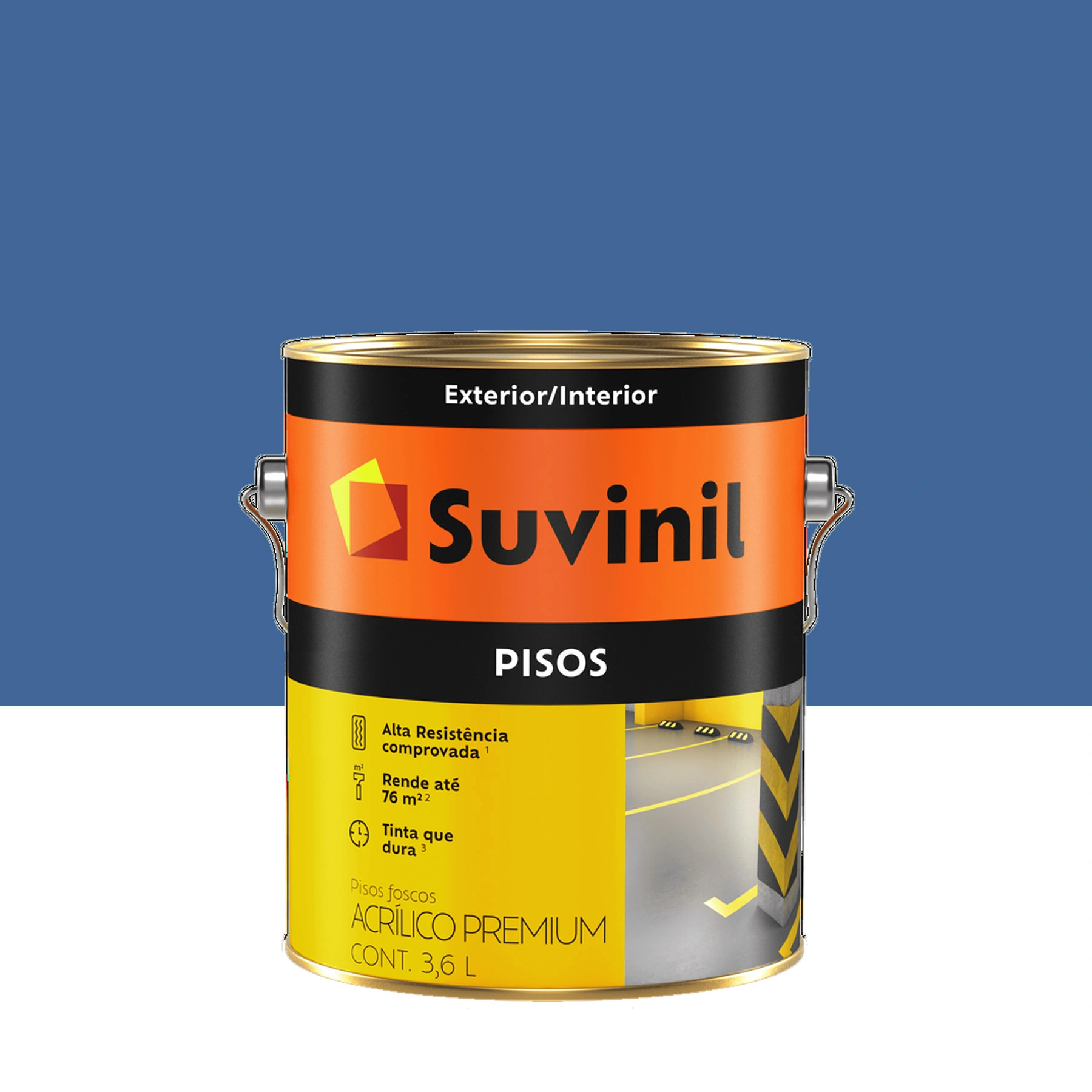 Tinta Pisos Gl Azul Suvinil