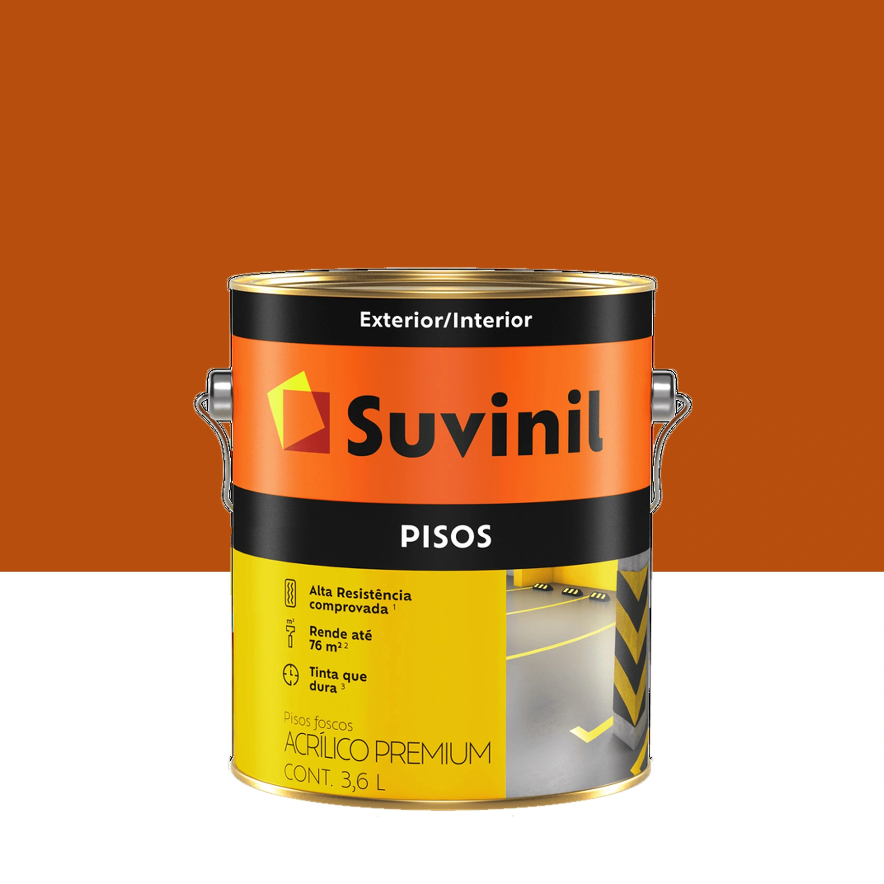 Tinta Acrílica Pisos Cerâmica 3,6 L Suvinil