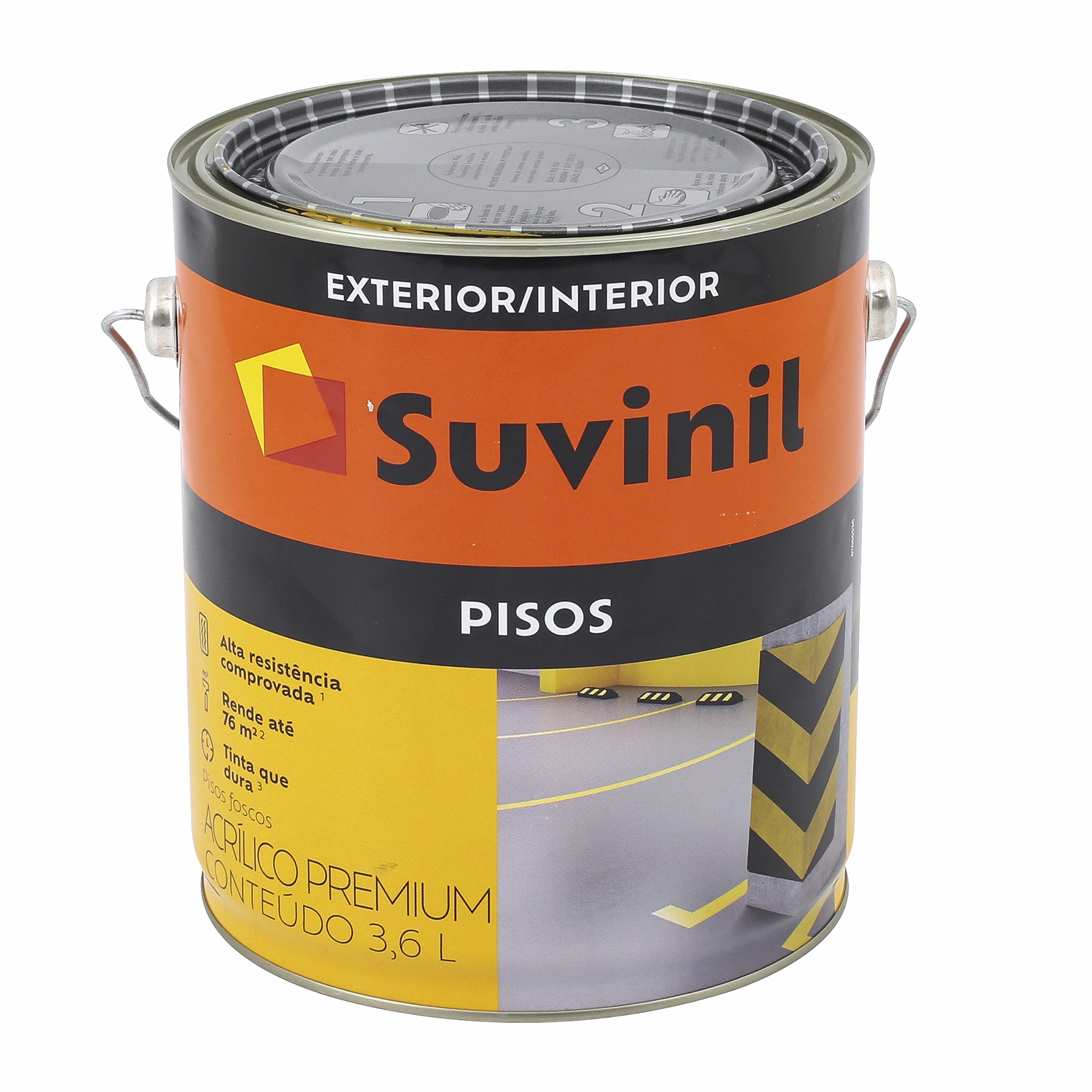 Tinta Acrílica Pisos Concreto puro 3,6 L Suvinil