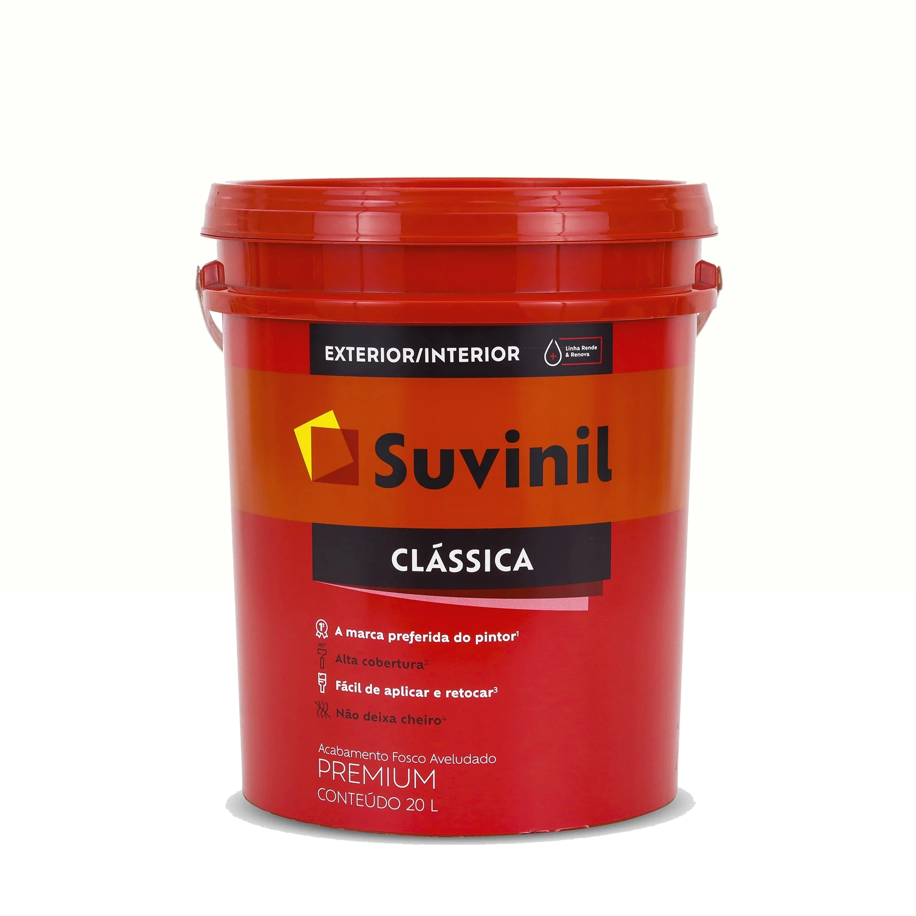 Suvinil Premium Branco Fosco 20l Classica