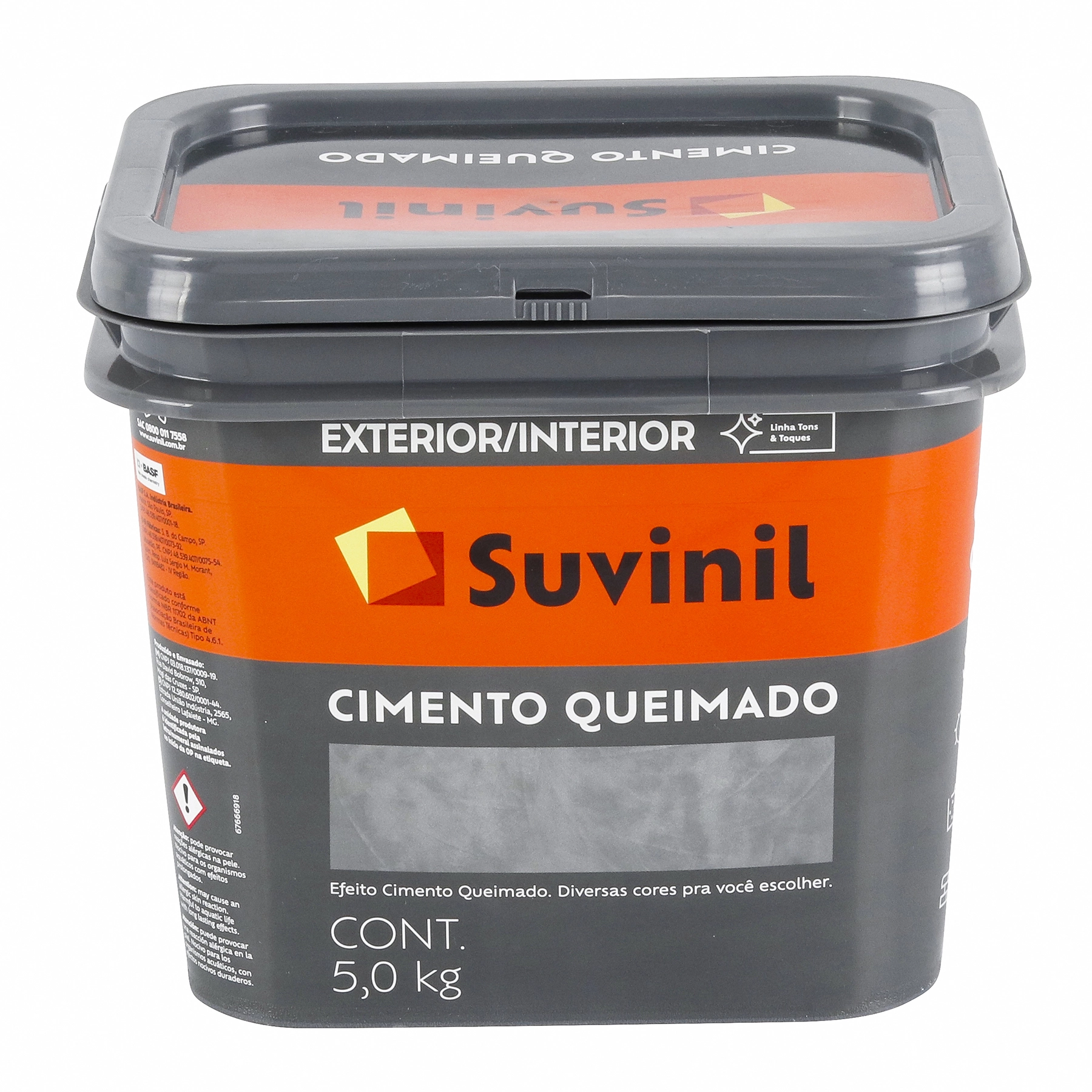 Cimento Queimado Dia de Chuva 5kg Suvinil