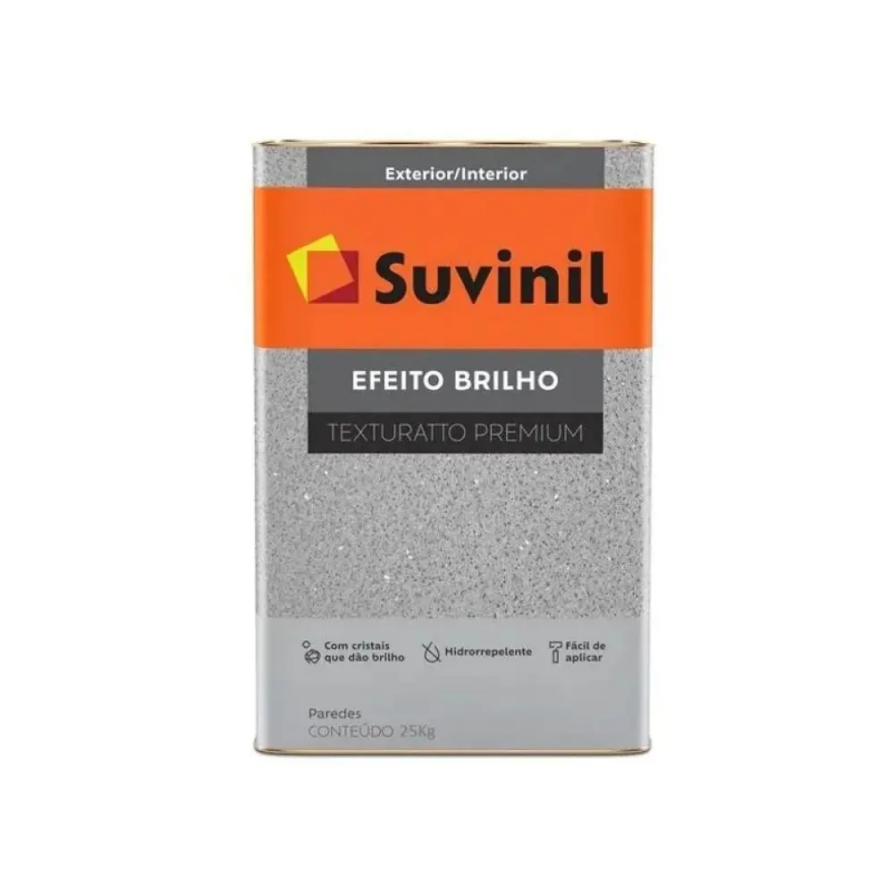 Textura Efeito Brilho Branco 25kg - Suvinil
