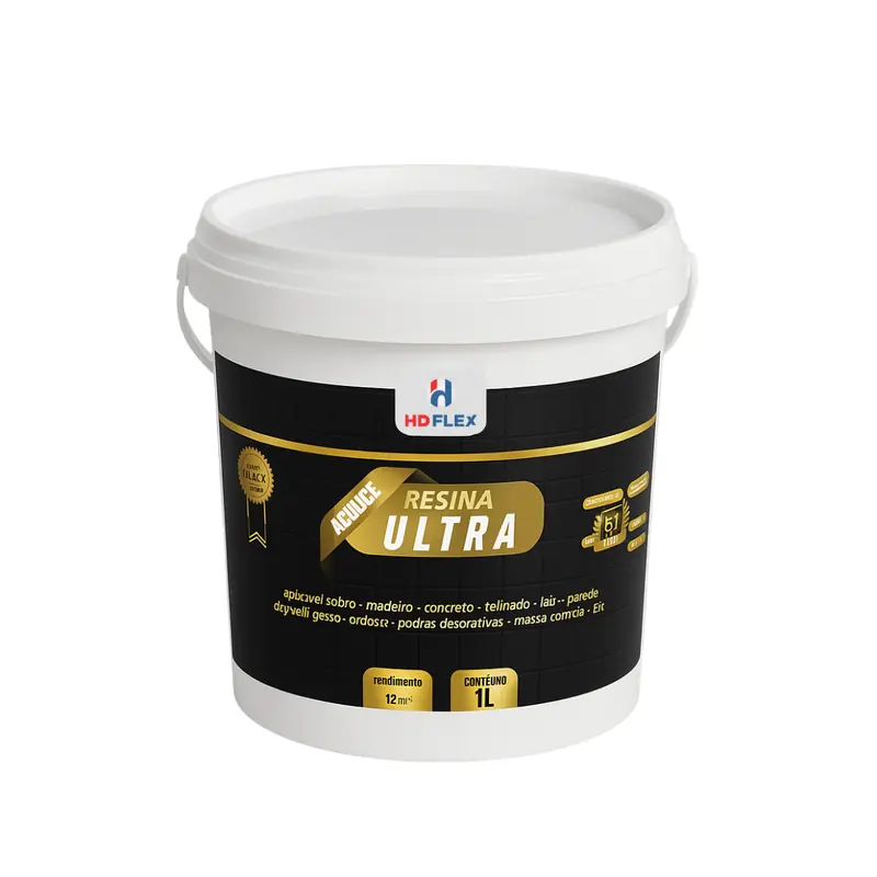 Smart Resina Hd Flex Ultra 1 L – Impermeabilizante Incolor Base D’água 6 Em 1