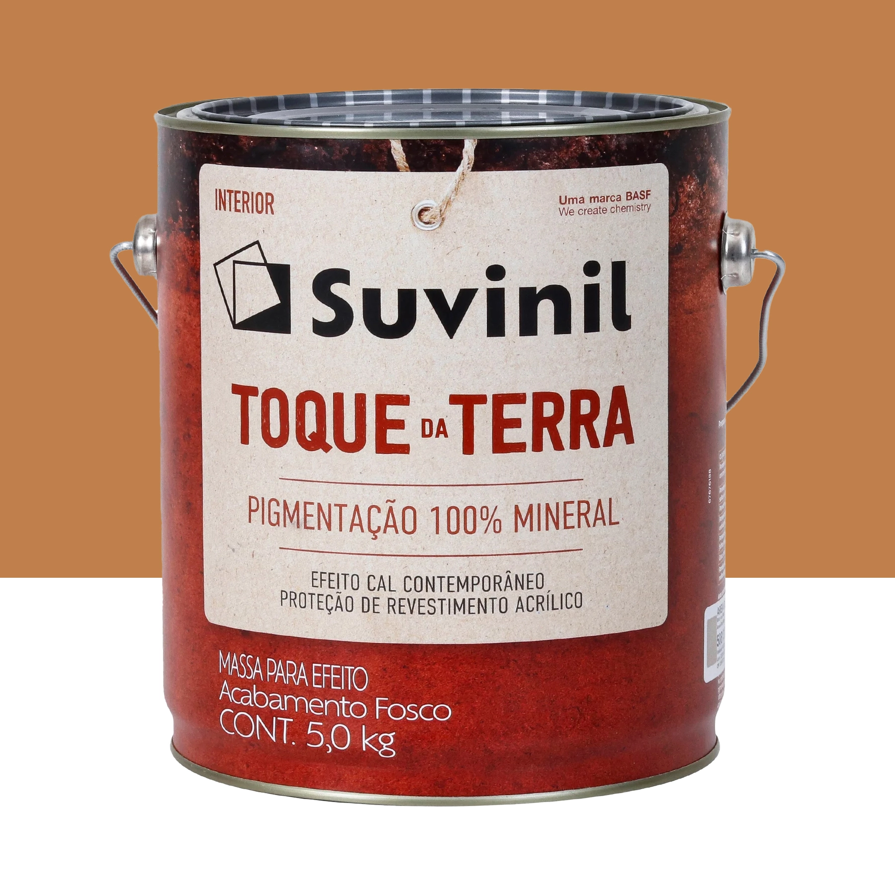 Efeito Toque da Terra Calcita Alaranjada 5 Kilos Suvinil