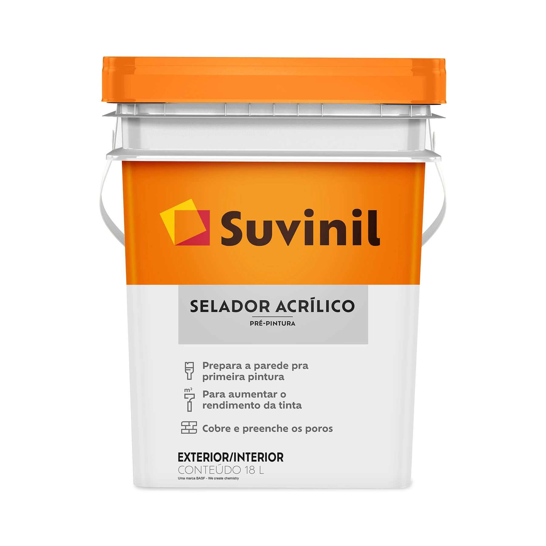 Selador Acrílico Pré-pintura 18l Suvinil