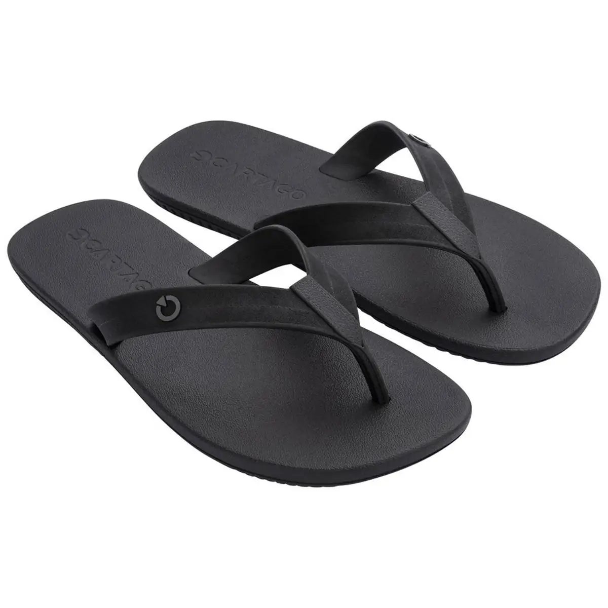 Chinelo Cartago Masculino de Dedo Atlanta Preto 43 44