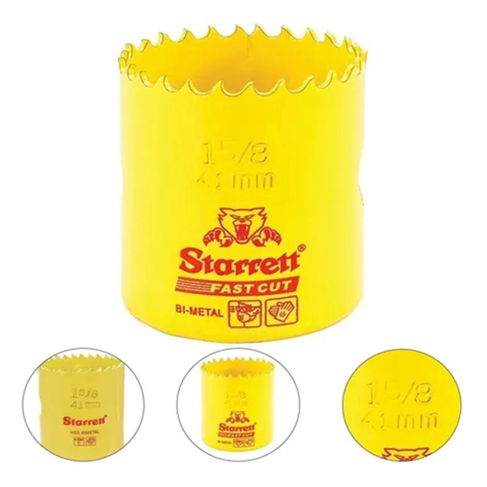 Serra Copo Bi-metal Fast Cut 41mm Fch0158 Starrett