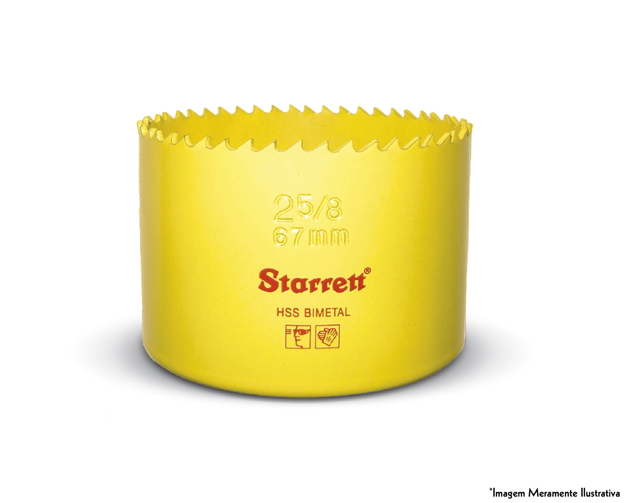 Serra Copo Starrett 21mm Sh1036