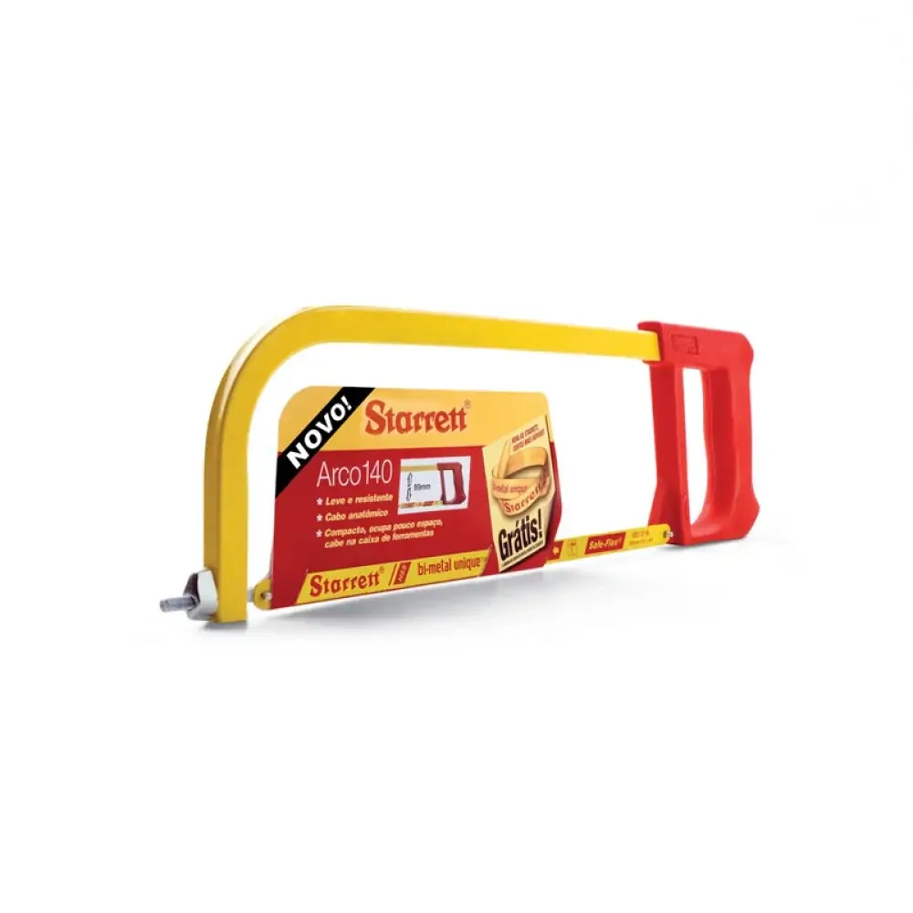 Arco de Serra K140 Amarelo E Vermelho