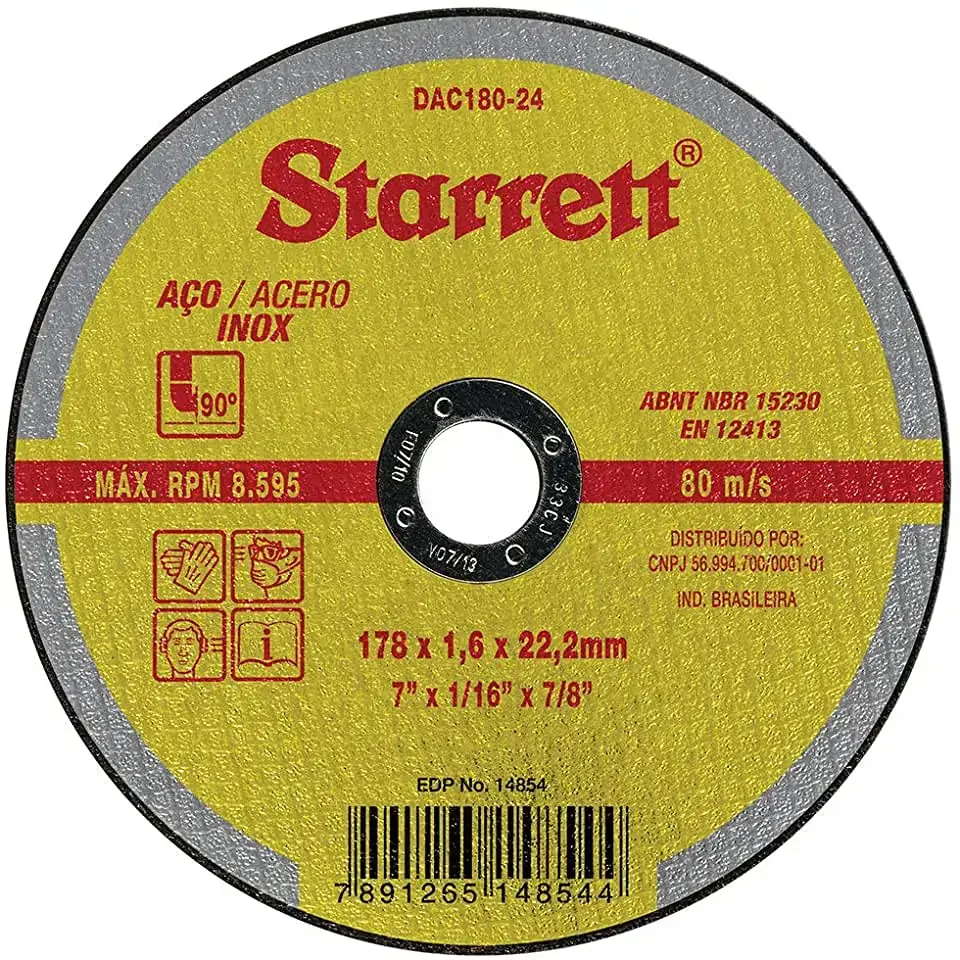 Disco Stt Corte 7x1,6mm Dac180