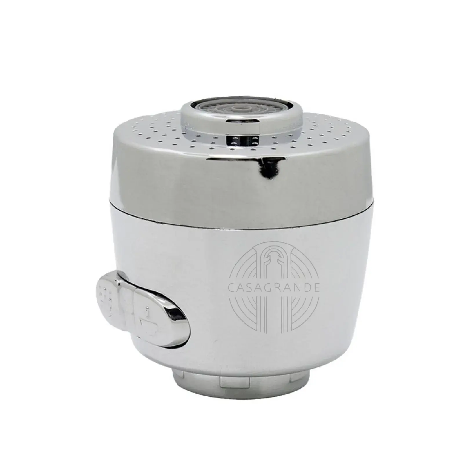 Arejador Gourmet Flexível 3/4 Cromado Duplo Jato Chuveirinho Casagrande Mundial