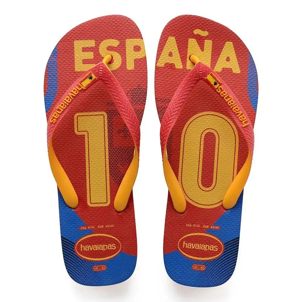 Chinelo Ad Havaianas Teams Espanha Verm/amar