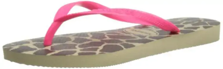 Havaianas Slim Animals Fluo 33 42 Areia/pk